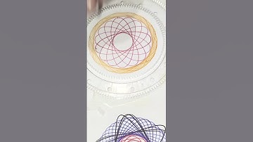 spirographart #spirographart #spiroart #arttechniques #relaxing #spirographdrawing #spirograph