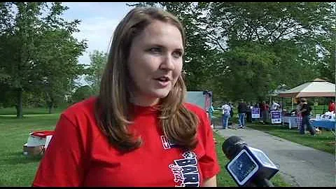 The Bark for Life event for the American Cancer Society - Interview with Lindsay Eaton