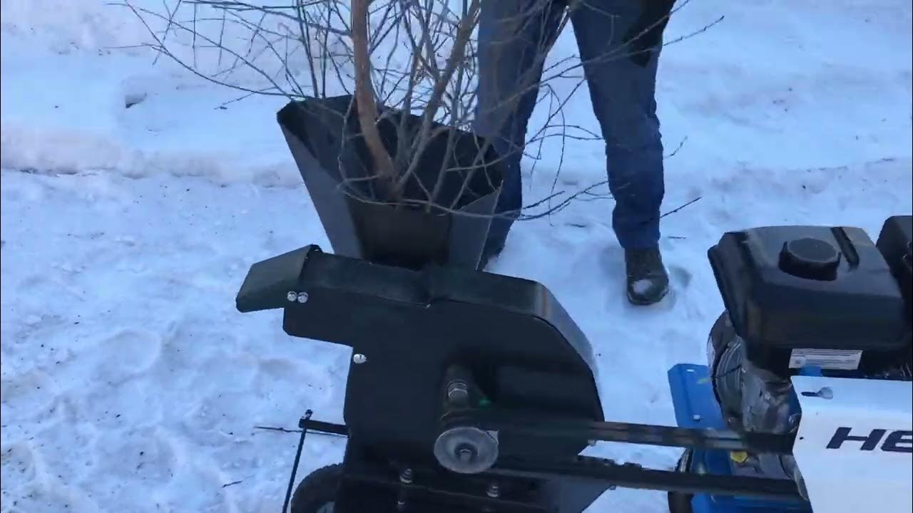Насадка измельчитель для мотоблок Нева - YouTube