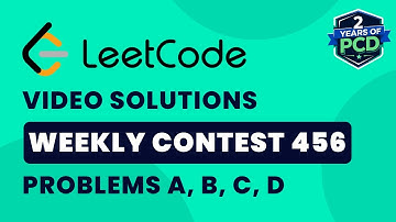 Leetcode Weekly Contest 456 | Video Solutions - A to D | by Vibhaas | TLE Eliminators