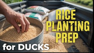 Going the Extra Mile to Attract More Ducks | Planting Rice for Duck Hunting in July