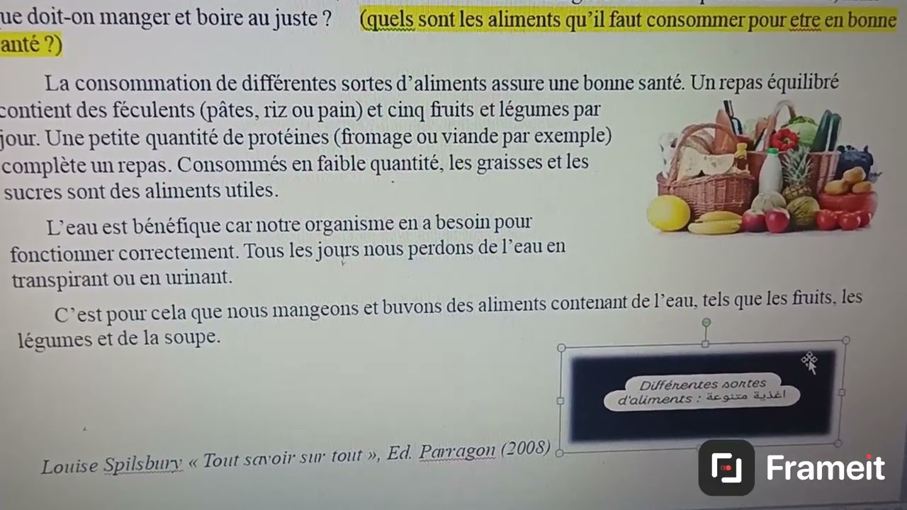 Compréhension de l'écrit, séquence 2. 1am 
