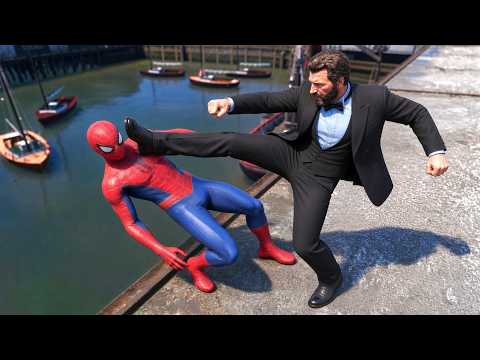 Crazy SPIDERMAN Ragdoll Physics & Funny Moments #4
