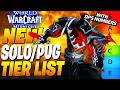 RANKING BEST SOLO/PUG DPS CLASSES AFTER BIG UPDATE! WoW Midnight DPS Tier List (NEW META)