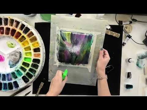 12/12 Winter Abstracts, Strategies for Overworked Paintings, Angela Fehr Legacy Courses