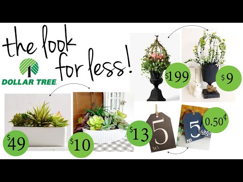 Dollar Tree Spring Diys 2020 Look For Less Spring Diy 2020 Youtube