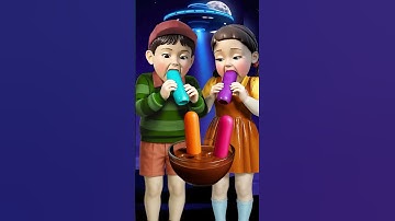 Squid Game AI Edible Slime Colorful Candy ASMR #squidgame #squidgame2 #ai #asmr #aiviewpoint