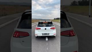 VW Golf R Launch Control (0-100) INSANE Sound 😳🔥