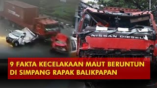 9 Fakta Kecelakaan Maut Beruntun di Simpang Rapak Balikpapan