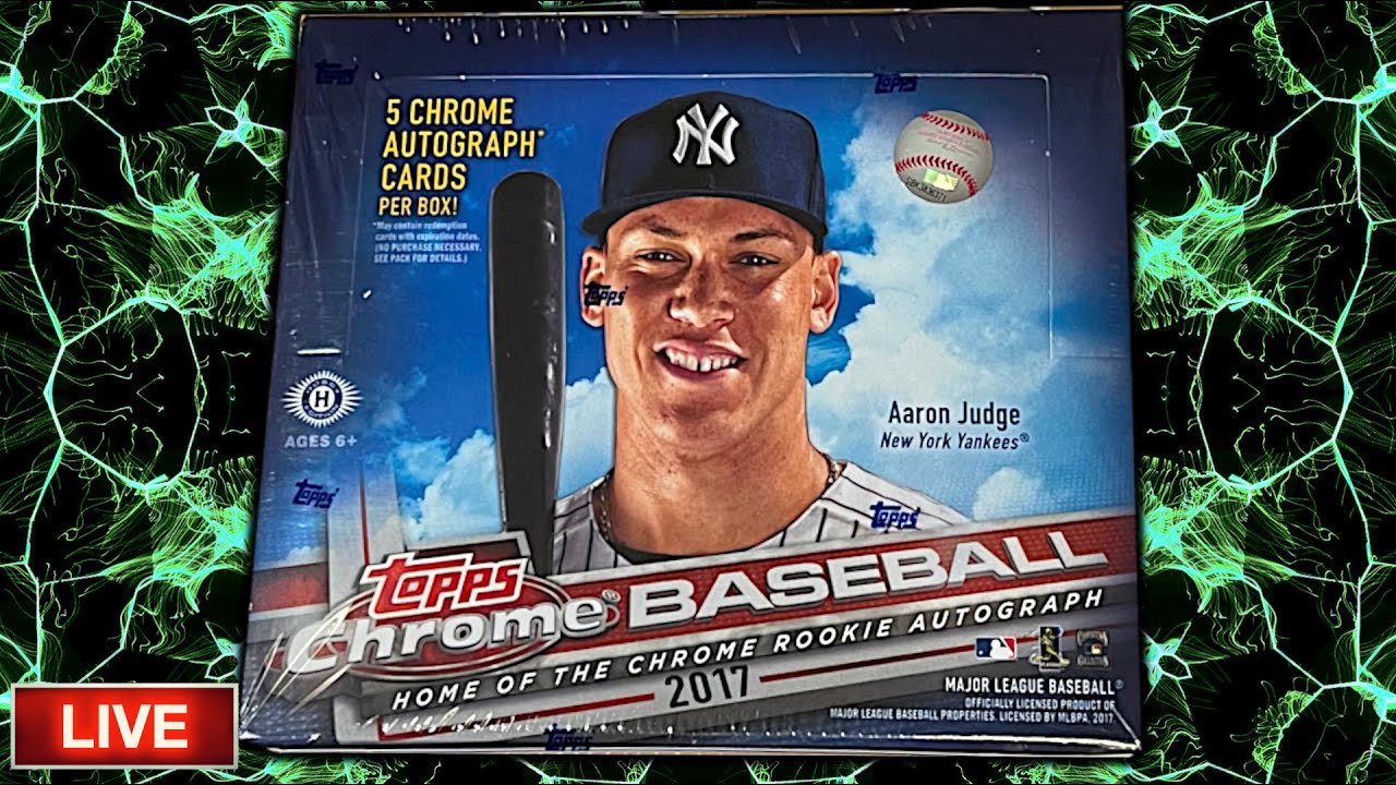 2017 Topps Chrome Jumbo Boxes & More MLB Baseball Card Packs YouTube
