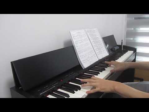 [進撃の巨人]  op2 自由の翼　(Piano cover)