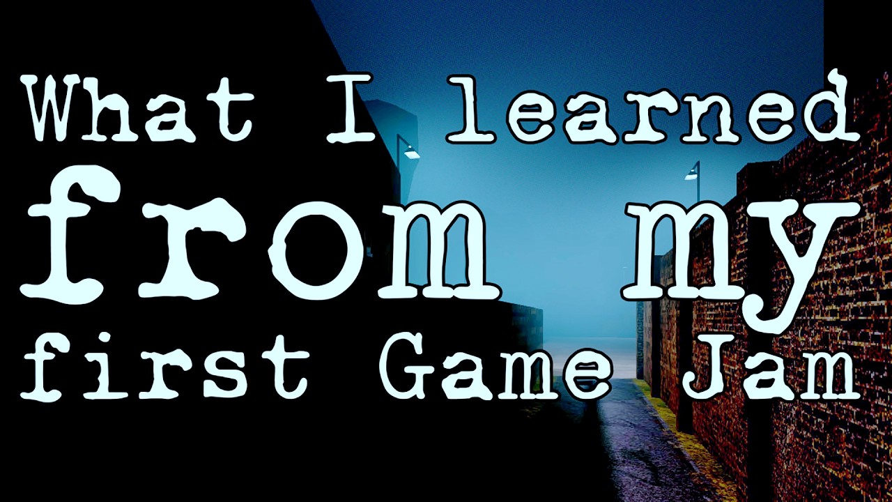 First Game Jam - First Ever Game - Lessons Learned.. - YouTube