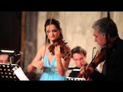 Vivaldi- Concerto for 2 Violins in B flat major, RV529  Lana Trotovsek, Sreten Krstic