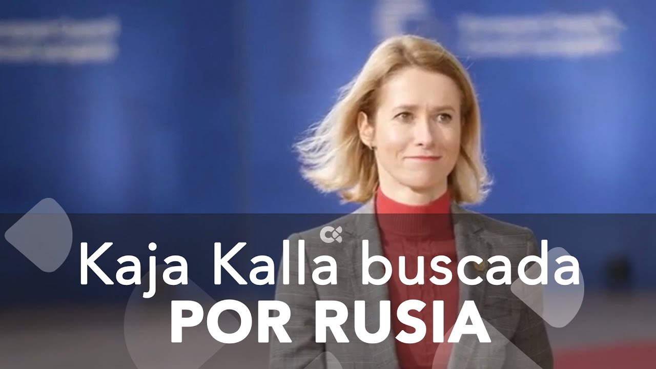 Rusia pone a la primera ministra de Estonia en su lista de personas buscadas