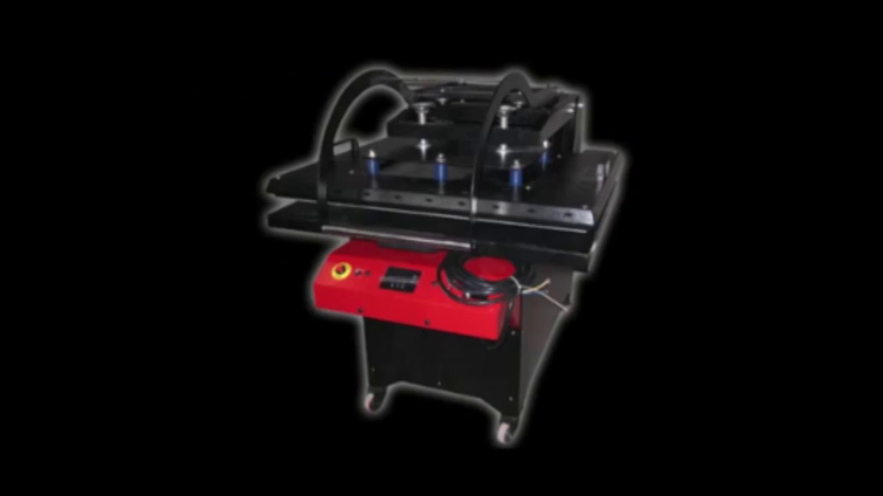 Plancha semiautomática 80cm x 1m estampado versace
