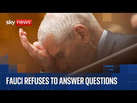 Dr Anthony Fauci faces grilling from Senate Committee
