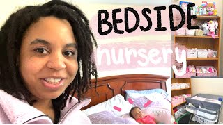 BEDSIDE NURSERY TOUR: Newborn Clothes Organization