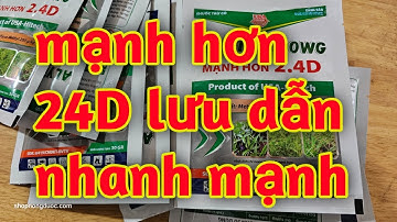Hd353.Thuốc trừ cỏ mạnh hơn 24d lưu dẫn nhan mạnh