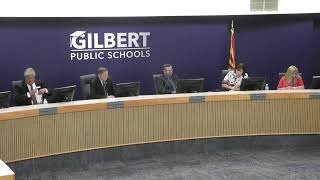 Gilbert Public Schools Board Meeting 06/21/2022