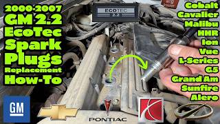 2000-2007 GM 2.2 Ecotec Spark Plugs Replacement How-To 2000 Oldsmobile Intrigue Spark Plug Replacement