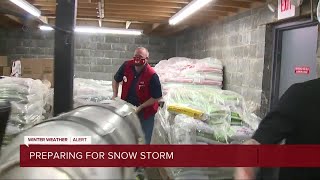 Metro Detroiters prep for first winter storm