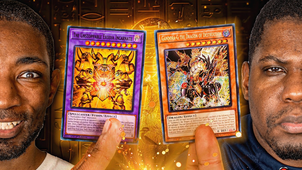Yugi VS Grandpa! EXODIA vs SHINING SARCOPHAGUS Yu-Gi-Oh Theme Duel!