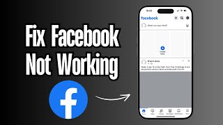 How to Fix Facebook Not Working | Facebook App Crashing?