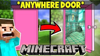 *Doraemon* ka "ANYWHERE DOOR" in Minecraft
