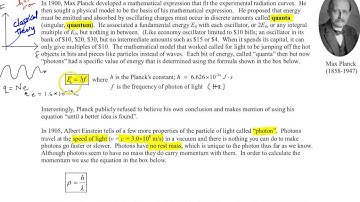 Topic 27, Quantization & Photons