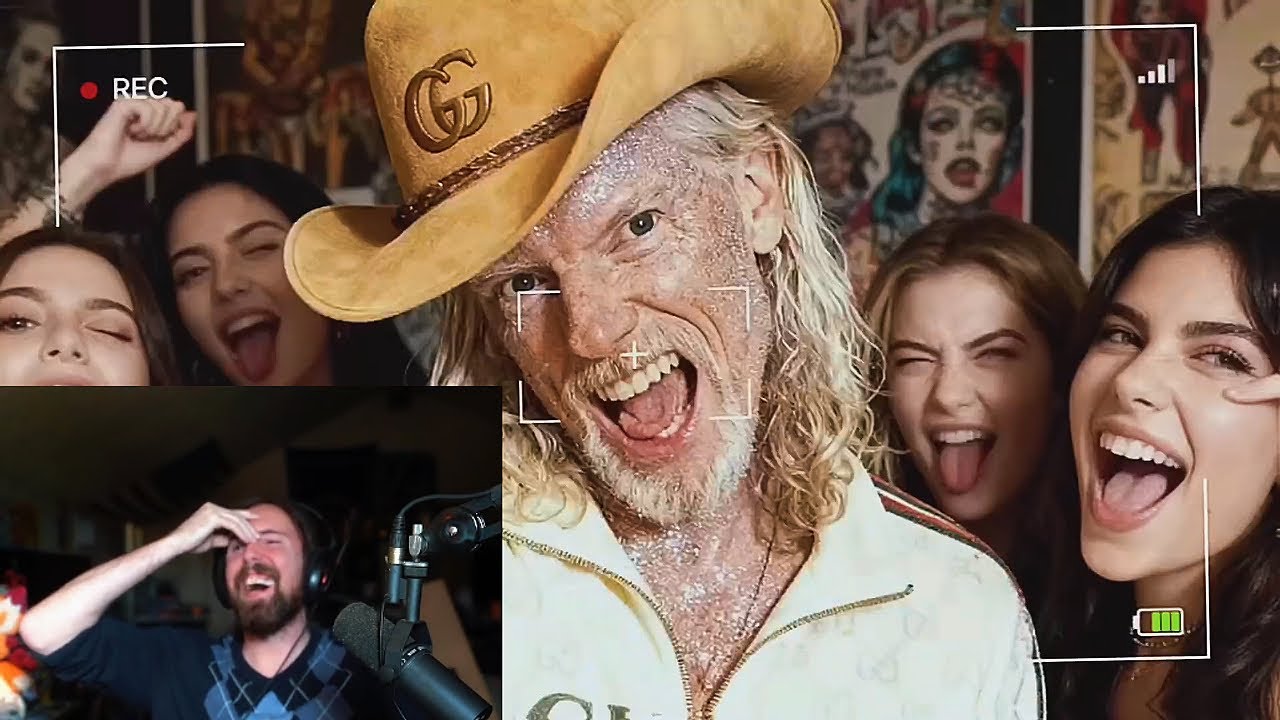 Asmongold реагирует на мою песню ИИ