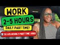  very high pay job 5279 hourly part time  26 hours a day part time work from home jobs 2024