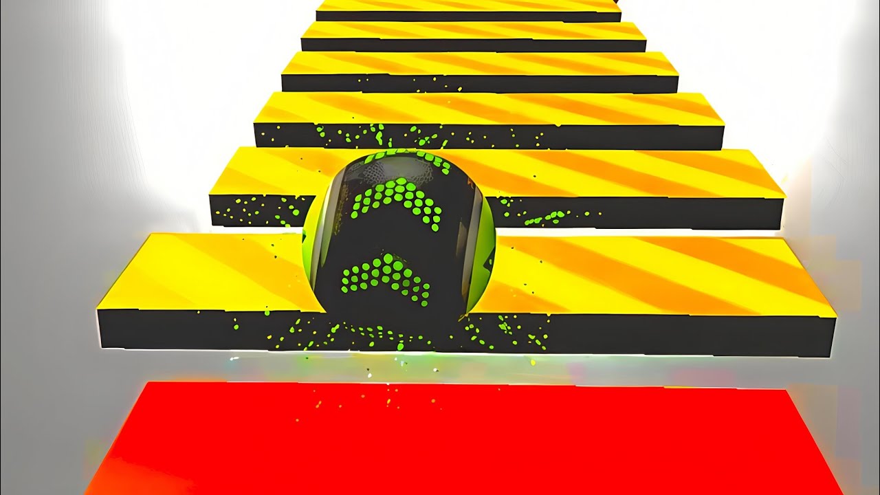 GOING BALLS SPEEDRUN, PORTAL RUN, HARD LEVEL SECTIONS Walkthrough All Levels Android, iOS Level 105