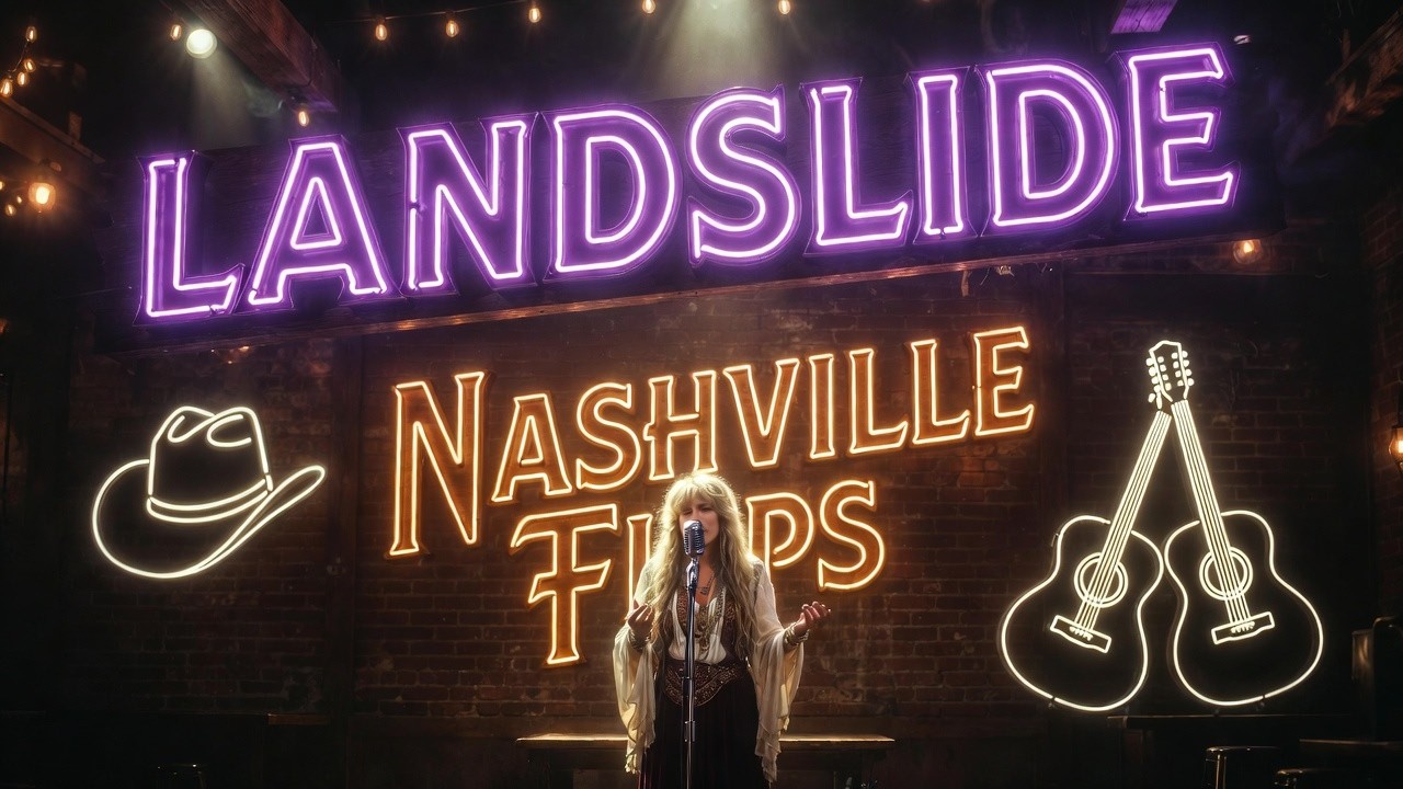 LANDSLIDE   FLEETWOOD MAC  COUNTRY COVER