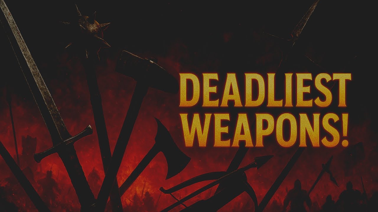 The 7 Deadliest Weapons of the Middle Ages ⚔