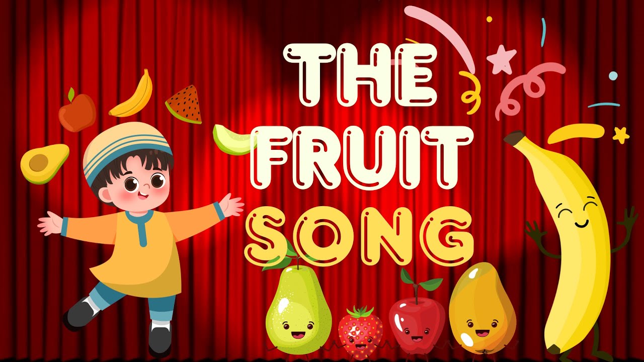 The Fruit Song for Kids | Learn Fruits with Fun Animation | Teddy ...
