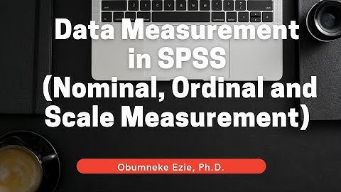 SPSS: Data Measurement in SPSS (Nominal, Ordinal and Scale Measurement)