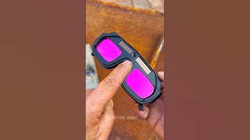 Auto Darkening Welding Glasses, Welding Safety Gear, UV Protection Glasses, Solar Powered Welding