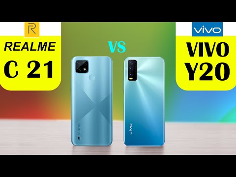 vivo y20 vs realme c21