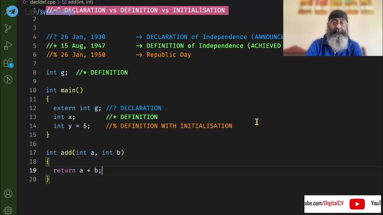 what-is-the-difference-between-declaration-and-definition-in