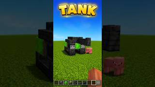 🔥 INSANE Minecraft TANK Build! 🚀 | Compact Tank Tutorial