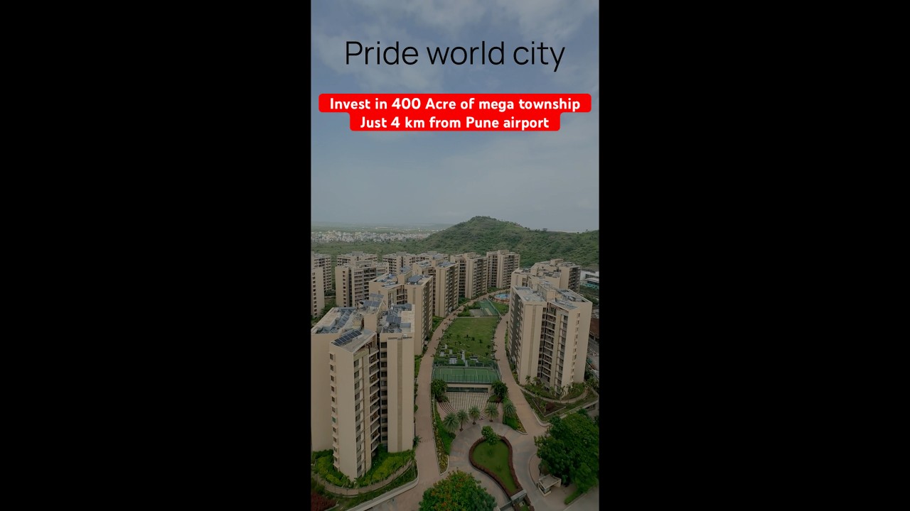 Pride world city |Brooklyn 2bhk 777 Carpet | Dream Home | Pune Property 