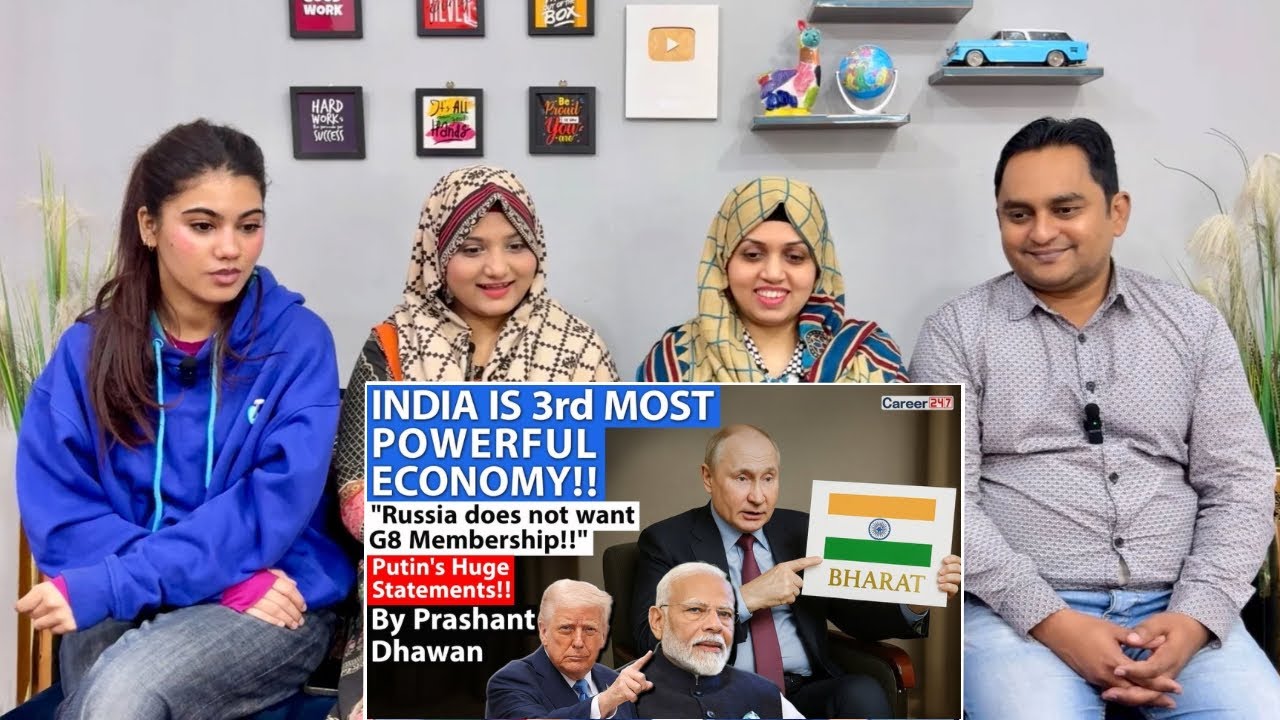 Russian President Putin Says India Is The 3rd Most Powerful Economy In The World | Reactology 2.0