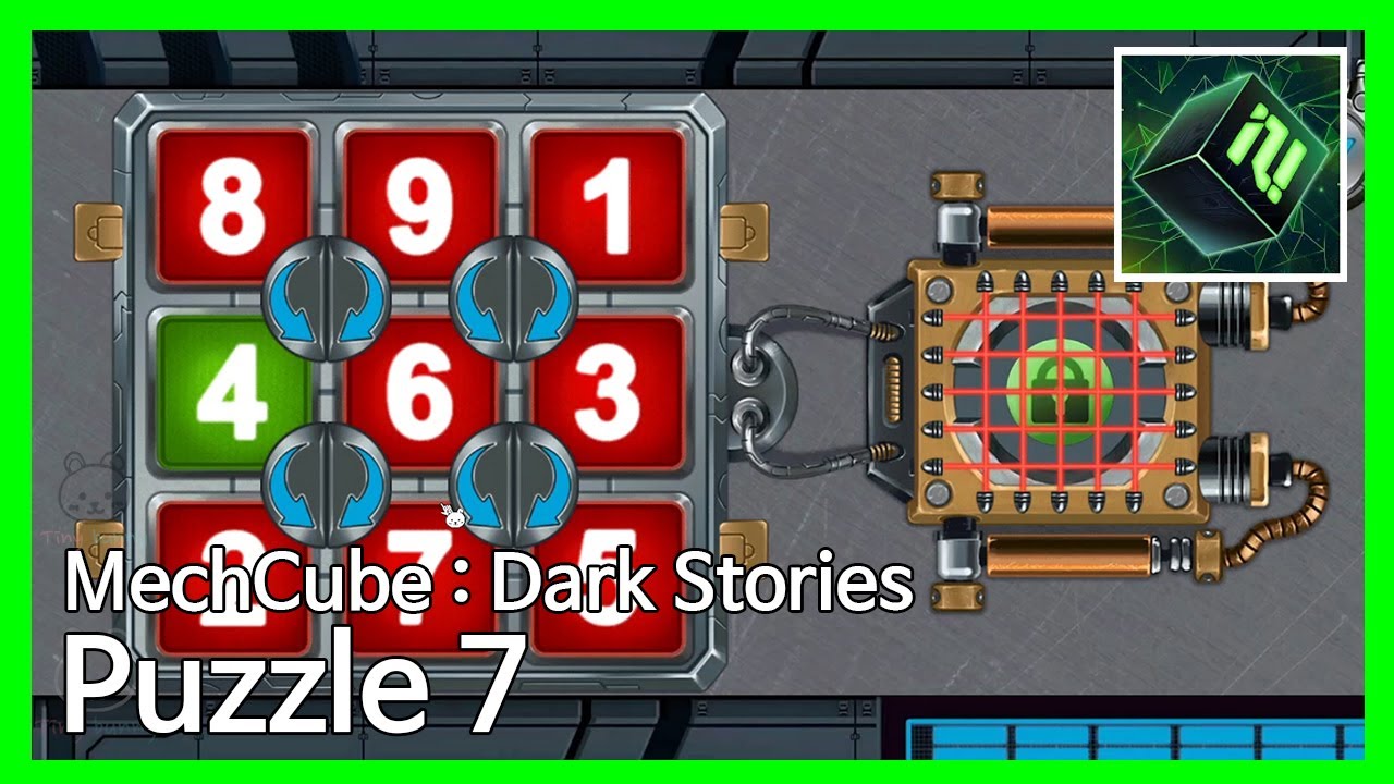 Mech Cube Dark Stories Level 7 Walkthrough - Mech Cube 2 (OGUREC APPS)