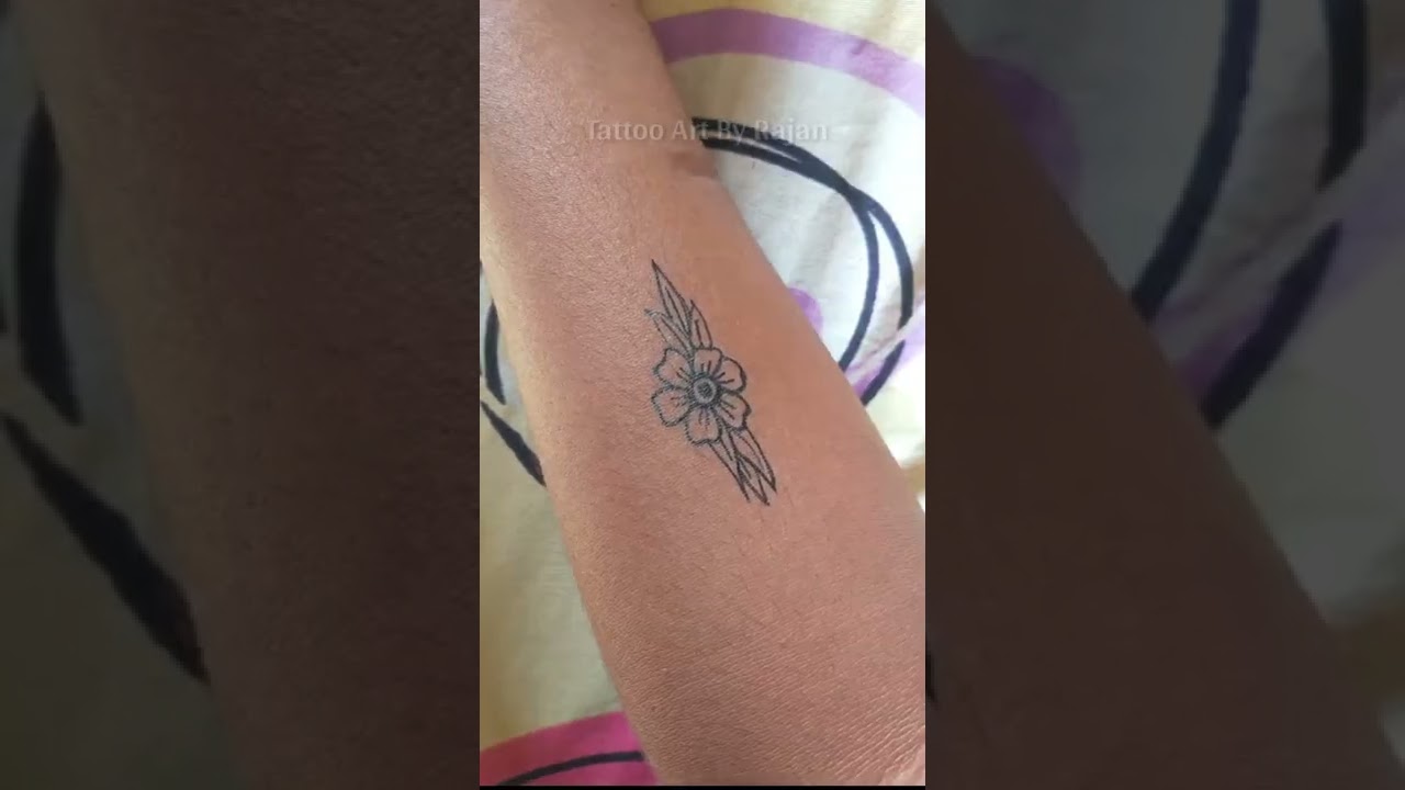 beautiful flower tattoo designs | Tattoo Art By Rajan