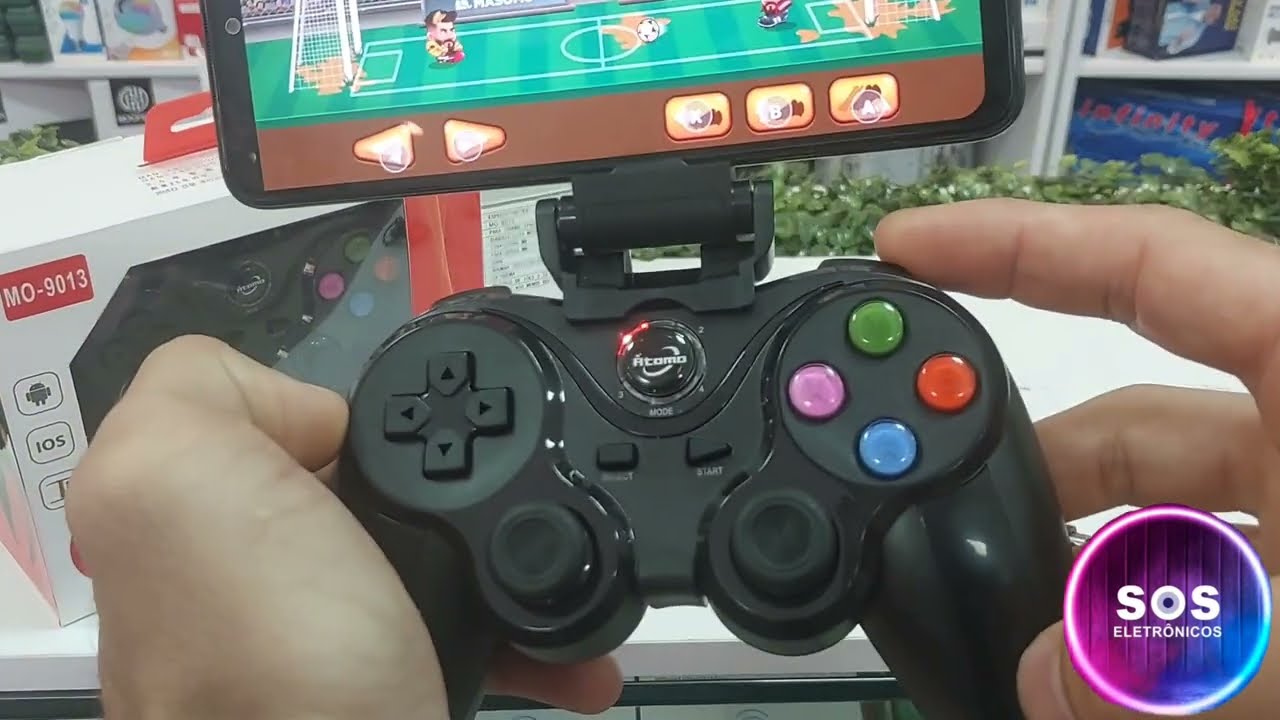 Como configurar controle Bluetooth Gamepad para qualquer jogo