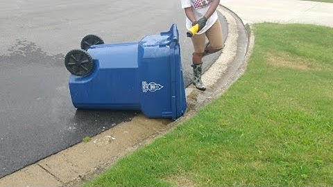 How to Get RID of MAGGOTS in Your Outside Trash Can! 👀😳 | The Cleaning Series