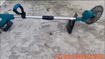 Máy Cắt Cỏ dùng pin / Công suất Lớn / Động cơ không chổi than cắt cực khỏe
