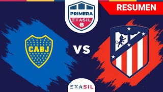 PRIMERA B |  Boca 2023 (1) vs (4) Atletico de Madrid | Resumen | EXASIL