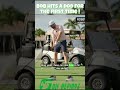 Bob hits a DOD for the first time... and this happens! #golf