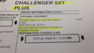Dodge Challenger SXT vs SXT Plus Comparison